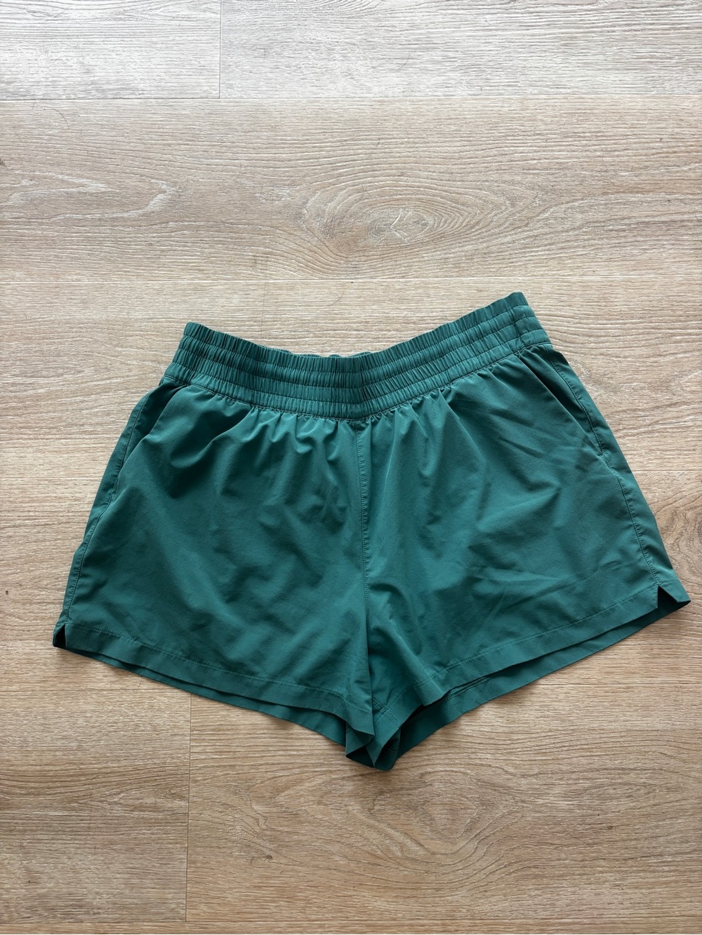 Athleta Deep Green Women’s Athletic Shorts